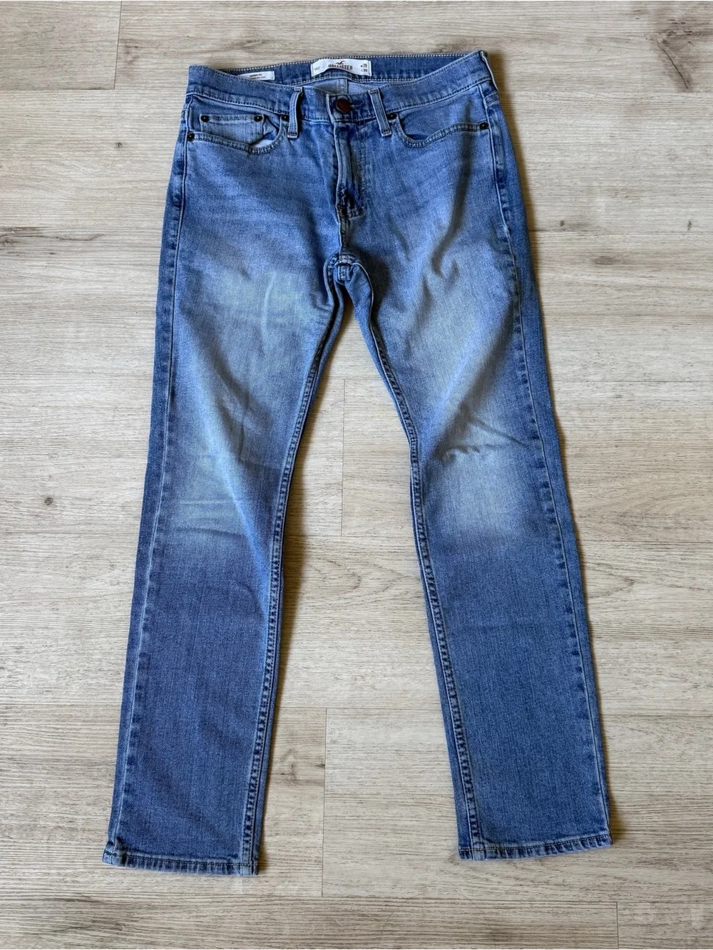 Hollister Epic Flex Skinny Fit Jeans Mens 29x32 Medium Wash Stretch Denim